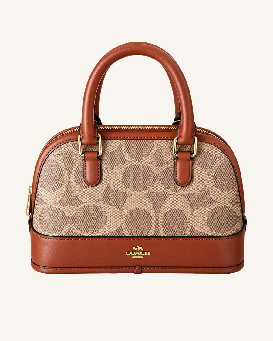 Monogramme cognac