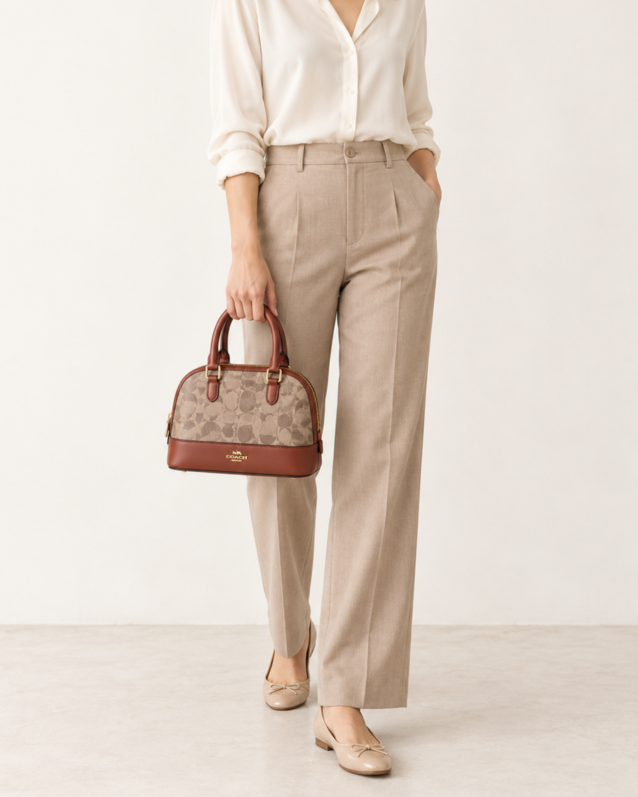 Monogramme cognac