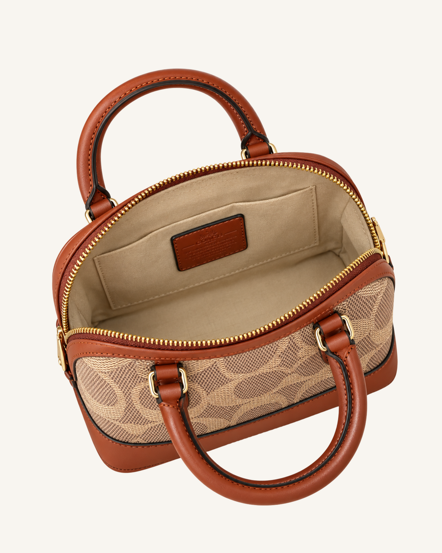 Monogramme cognac