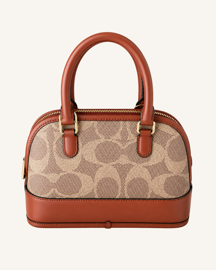 Monogramme cognac